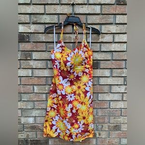 Vintage O'Neill Flowered Dress Size 7